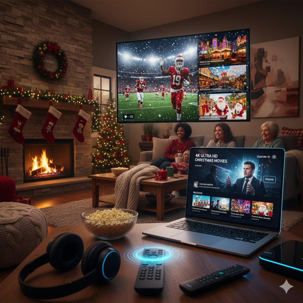 Ultra4KLive TV HD live TV streaming setup with sports, movies and TV channels